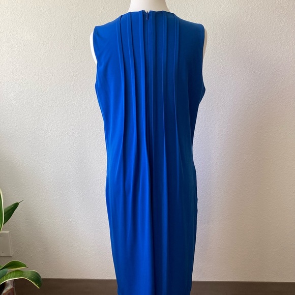 Calvin Klein Blue Polyester Sleeve Less Dress size 8 - Picture 5 of 12